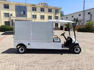 Carrito de Golf Eléctrico de Acero Inoxidable RENQI de China para Limpieza, Suministro de Alimentos y Otros Usos - Product Image 2