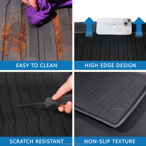 Tapetes Antideslizantes 5D de TPE para Piso de Automóvil Tipo Bandeja Profunda, Juego Completo de Alfombras 3D para <span class=keywords><strong>Mazda</strong></span> CX-5/CX-6 2017-2023 con Protección para Todas las Estaciones - Product Image 3