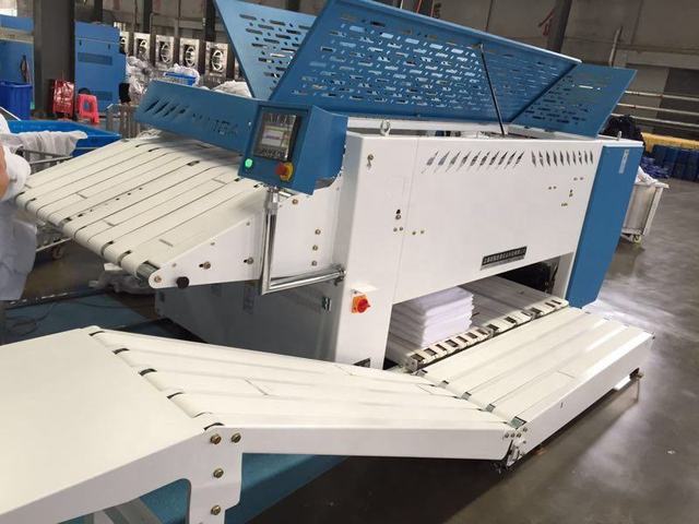 Industrial Used Stainless Steel Heavy Duty Towel Folding Machine 30 Pcs/Min CE ISO9001 Certified for Hotel Hospital Laundry Shop