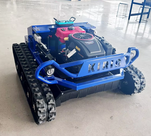 Hot Selling Industrial 4-Stroke 608cc Remote Control Crawler Brush Cutter Grass <b>Mini</b> <b>Robot</b> Lawn Mower NDH800 Industrial Grade Bu - Product Image 2