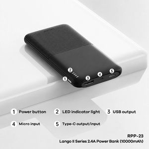 Batterie externe REMAX RPP-23 10000mAh 2.4A, chargeur portable mince à double port USB, cadeau promotionnel, <span class=keywords><strong>prix</strong></span> d'usine - Product Image 4