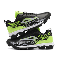 Chaussures de baseball et de softball de qualité supérieure, à crampons moulés, résistantes à l'usure, antidérapantes et confortables pour hommes, idéales pour le jogging et les sports.