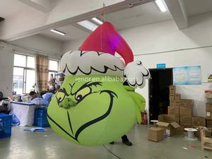 Modelo de Personaje Inflable del <span class=keywords><strong>Grinch</strong></span> Colgante Jenor para Decoración - Product Image 4