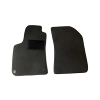 Tapis de sol en velours de PVC de tapis de voiture résistant à l'usure antidérapant pour Honda Civic