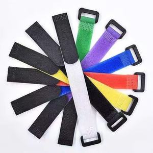Hochwertige Kabelbinder Klettband Datenkabelbinder 100 % Nylon Haken und Flausch Klettbänder Maßgeschneiderte Klett-Befestigungsbänder - Product Image 4