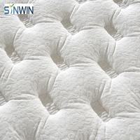 Colchón de Espuma de Alta Densidad con Espuma de Látex Receptiva y Sistema de Resortes Ensacados de 7 Zonas
