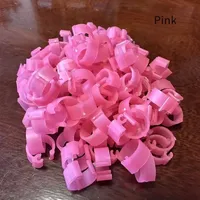 Bagues d'identification en plastique pour pigeons de course/de voyage – Fournitures pour animaux de compagnie