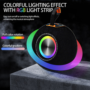 <span class=keywords><strong>Speaker</strong></span> Portabel Outdoor Nirkabel BT 5.3 P PRO1 Terbaru, Mini Subwoofer Stereo Bulat Berbahan Kain, Audio Kartu TF, Dapat Dibawa - Product Image 3