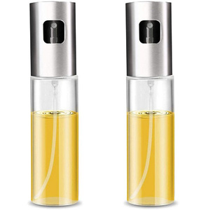 Portable Kitchen Air Fryer 100ml <b>Oil</b> Mister Refillable Olive Dispenser Container Salad Baking BBQ <b>Oil</b> Sprayer <b>Bottle</b> - Product Image 1