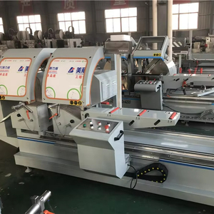 Máquina de Corte de Aluminio CNC de Doble Cabezal de 5800W y 380V con Ángulo de Corte de 45 Grados para Fabricación de Ventanas y Puertas - Product Image 1