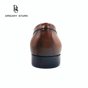 Dreamy Stark, Mocasines Elegantes de Piel Marrón Genuina, Estilo Casual, Sin Cordones, para Hombre - Product Image 3