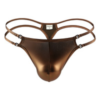 Sous-vêtements sexy en silicone pour homme, micro bodybuilding, maillots de bain transparents, string 5XL