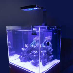 समायोज्य ऊंचाई और लंबाई ब्रैकेट टच नियंत्रण दोहरी-चैनल डाइमिंग नेतृत्व वाले साल्टवाटर एक्वेरियम प्रकाश - Product Image 6