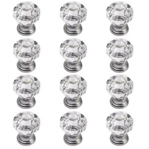 130mm Diamant form Knopf Schrank Schublade Zug griff Knöpfe Marke Knöpfe Kleider schrank Griffe für Möbel Schubladen - Product Image 1