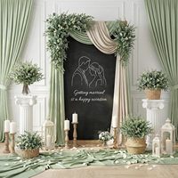 Feuilles d'eucalyptus artificielles de haute qualité, mélangées, pour bouquets DIY, arrangements floraux en vrac pour vases, décoration de mariage et de la maison
