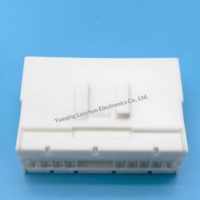 Connecteur Rectangulaire Mâle Automobile 1-174936-1, 20 Broches, Coque PA66, Contact Cuivre, 12V 15A, Moulage par Injection, Vente Directe Usine