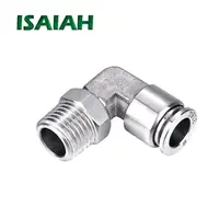 Isaiah Company用の化学工業用ユニオンコネクタ空気圧エアホースパイプステンレス鋼継手での使用