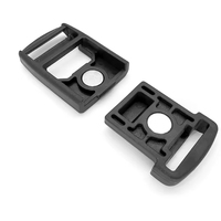 Boucles Magnétiques Classiques Robustes Écologiques Durables pour Sangles de Sac à Dos en Sangle Plastique à Libération Latérale 25mm 20mm pour Sacs Banane