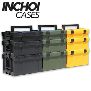 Boîte de rangement pour petits <span class=keywords><strong>outils</strong></span> d'extérieur, <span class=keywords><strong>vide</strong></span>, verte, en plastique rigide, étui de protection, Caja De Herramientas, résistante à l'eau, empilable, boîte à <span class=keywords><strong>outils</strong></span> - Product Image 3