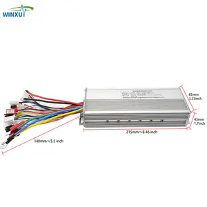 36V 48V 60V 1000W 40a Ebike Borstelloze Motor Aandrijving Dual Mode Universele Controller Voor Elektrische Scooter Motorfiets Driewieler