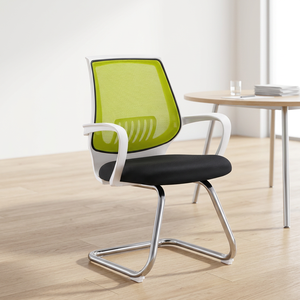 Sedia <span class=keywords><strong>da</strong></span> Ufficio Girevole per Visitatori, con Schienale Basso in Rete, Regolabile, in Polipropilene, Economica per <span class=keywords><strong>Casa</strong></span>, Ufficio, Showroom - Malesia - Product Image 5