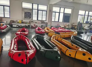 2024 Yuanjing toptan fiyat özelleştirilmiş OEM iki kişi şişme açık macera packraft tekne