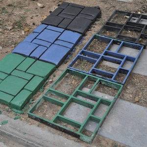 Moule manuel Futian pour pavés en ciment, briques et béton – Moule en plastique DIY pour allées, pavés de jardin et décoration extérieure - Product Image 2