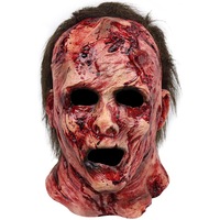 Masque d'horreur en latex McMeel Halloween Major Mask Panic Moonlight COS, écologique et tendance, pour adultes, accessoires de mascarade