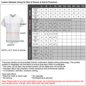 Jersey Baseball Cepat Kering Custom Seragam Olahraga Sekolah Menengah Atas Bernapas Pencetakan Sublimasi Pengiriman Cepat Ukuran Besar - Product Image 6