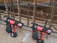 Outils de ligature de barres d'armature WL-460 à haute efficacité pour les chantiers de construction