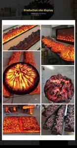 Lampes décoratives à charbon de bois, luminaires, lumières de flamme pour <span class=keywords><strong>cheminée</strong></span> - Product Image 4