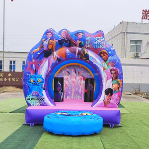 Castillo Inflable con Temática <span class=keywords><strong>de</strong></span> K-Pop, <span class=keywords><strong>de</strong></span> PVC Resistente, Grado Comercial, Casa <span class=keywords><strong>de</strong></span> Brinco <span class=keywords><strong>para</strong></span> Niños y <span class=keywords><strong>Adolescentes</strong></span>, Eventos al Aire Libre - Product Image 2