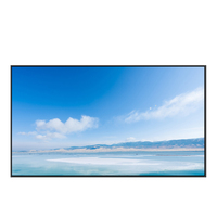 Soporte de Pared para TV Inteligente HUAPU de 75 Pulgadas, Pantalla Táctil LCD, CMS Basado en la Nube Gratuito, SDK OEM, Menú Digital Android para Interiores
