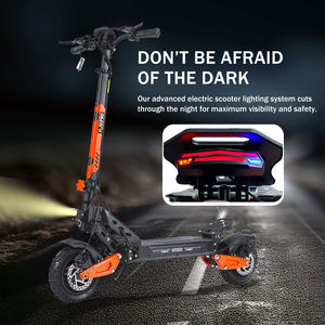 <span class=keywords><strong>Scooter</strong></span> Eléctrico Naranja Elegante con Motor Potente, Batería de 52V, Largo Alcance de 60km, Alta Velocidad, <span class=keywords><strong>Scooter</strong></span> Eléctrico para Adultos - Product Image 3