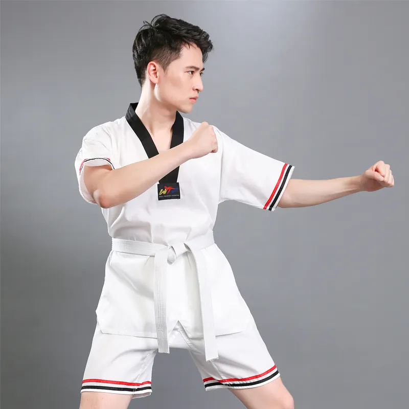 Custom Logo New Taekwondo Competition Uniform Lightweight Dobok Uniform Taekwondo Itf