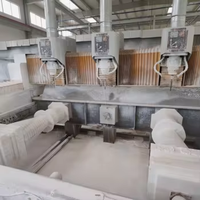 Fresadora CNC de Tres Cabezales JK-9010 para Grabado en Piedra/Granito/Mármol/Piedra Arenisca/Travertino/Pizarra/Cuarzo, con Control PLC y Motor de Engranajes, Nueva