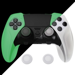 เคสซิลิโคนกันลื่น PlayVital Glow in Dark แบบใส สำหรับคอนโทรลเลอร์ PS5 Dualsense Edge - Product Image 1