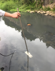 Портативный ручной электромагнитный расходомер воды, измеритель скорости воды, высокоточный речной расходомер - Product Image 3