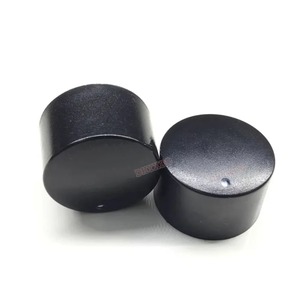 2 boutons d'amplificateur 28x18mm, trou intérieur 6mm, en plastique DIY, pour contrôle du volume audio domestique, 28mm - Product Image 3