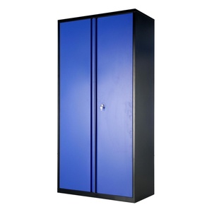 <span class=keywords><strong>Armoire</strong></span> <span class=keywords><strong>de</strong></span> classement en acier à double porte <span class=keywords><strong>de</strong></span> 2 m <span class=keywords><strong>de</strong></span> hauteur, verrouillable, en métal, pour le rangement <span class=keywords><strong>de</strong></span> documents et d'archives <span class=keywords><strong>de</strong></span> bureau - Product Image 2