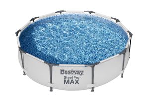 Bestway thép 56408 Pro Max Vòng khung trên mặt đất hồ bơi thiết lập 3.05 m x 76 cm Gia Đình PVC hồ bơi ngoài trời - Product Image 3