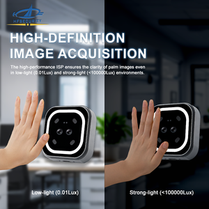 เครื่องสแกนเส้นเลือดฝ่ามือ HFSecurity VP530D RGB/IR สำหรับระบบชำระเงิน PVR Terminal AE เครื่องสแกนเส้นเลือดฝ่ามือสำหรับโครงการอาหารกลางวันโรงเรียน - Product Image 5