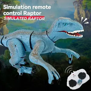 Brinquedo de dinossauro animatrônico para crianças, brinquedo educativo elétrico multifuncional para crianças, produto comercial de 2024, novidade