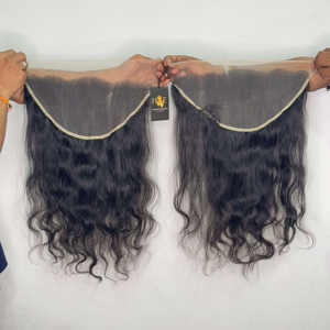 HD dentelle fermeture perruques cheveux humains pré plumé 5x5 6x6 cheveux ondulés, temple brut cheveux humains pour les femmes noires - Product Image 2