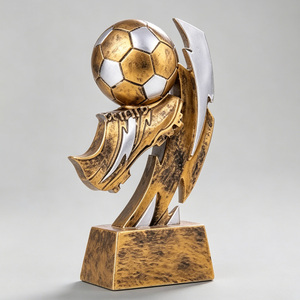 Trofeo de Fútbol de Resina Personalizado, Diseño Profesional para Premios de Fútbol - Product Image 5