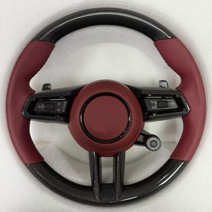 Volante Deportivo Personalizado de Fibra de Carbono en Negro y <span class=keywords><strong>Verde</strong></span> para Porsche 911, 718, Panamera, Cayenne, Taycan, Boxster, Cayman, <span class=keywords><strong>Macan</strong></span> - Product Image 6