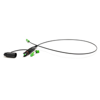 Kit de Conector Rápido SC/APC Impermeable IP67, Conector de Fibra Óptica Instalable en Campo, Compatible con Cierre OptiTap