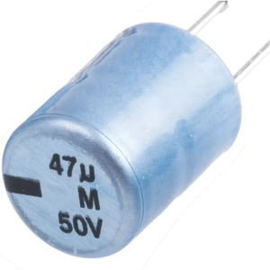 Condensador electrolítico de aluminio MAL201331479E3 47μF 50V DC 1.3Ω 130mA -40 °C a + 85 °C 5mm Condensador nuevo y original en stock - Product Image 1