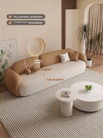 Ensemble de canapés en tissu trois places, style moderne et luxueux, super résistant aux taches, pour la maison, les salons de beauté, les boutiques de vêtements, la décoration
