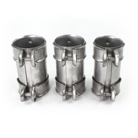 Collier de serrage haute performance pour échappement, connecteur de tuyau d'échappement 1,5-1,75 pouces, OEM personnalisé, collier de serrage pour système d'échappement 76,2 mm pour tube